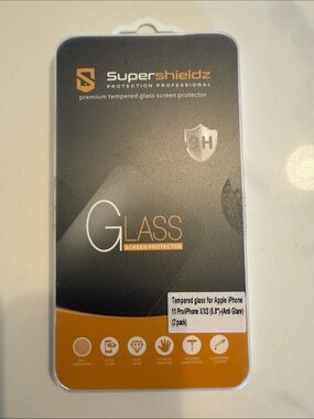 Supershieldz IPhone 11 Pro- Tempered Glass Screen Protector (2)